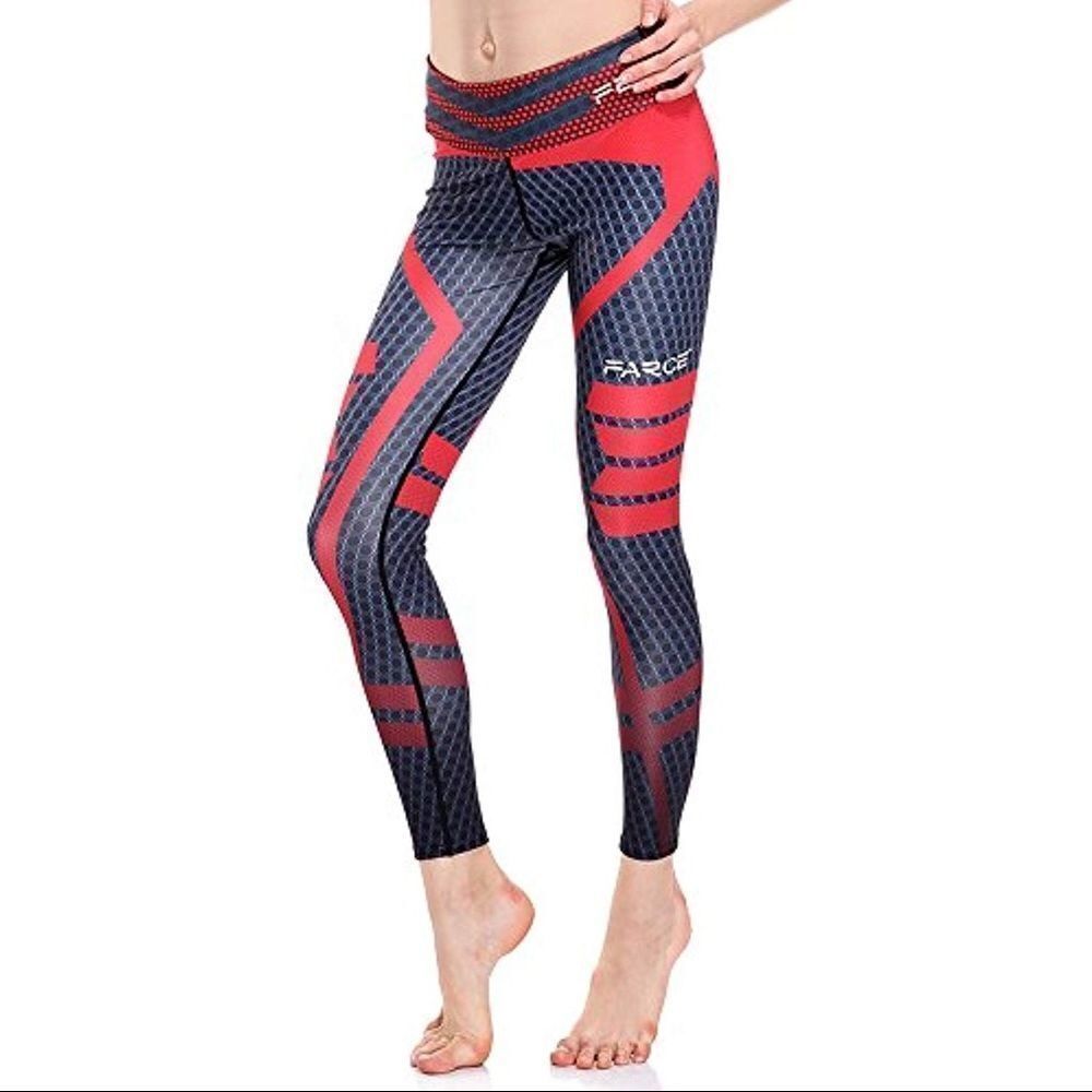 Amazing Sports Daredevil Farce Mid Rise Leggings Size M